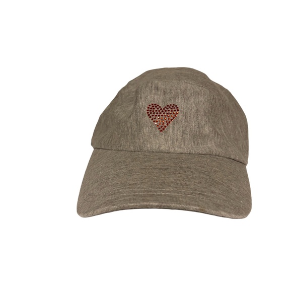 GAP Accessories - Women’s Gap Bling Heart Cap in Grey Sz M/L